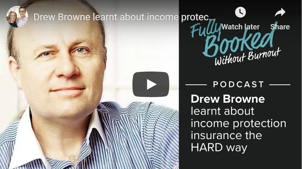 Income protection for massage therapists vidoe